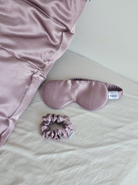 Masque de nuit en soie de murier