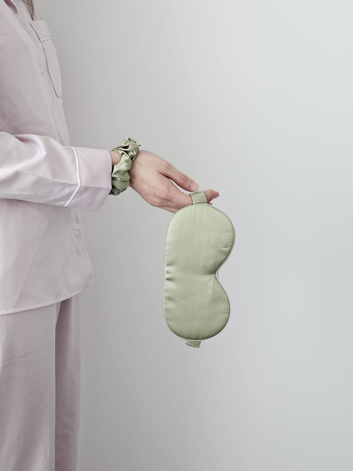 Masque de nuit en soie de murier